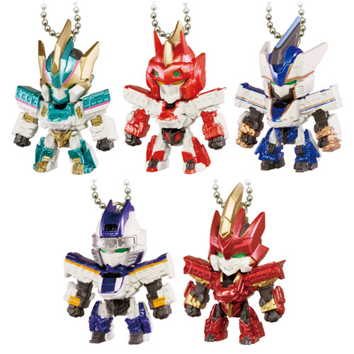 新幹線変形ロボ シンカリオン フィギュアキーチェーン2｜新幹線変形