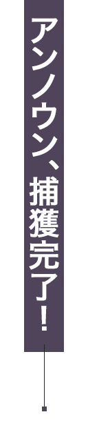 アンノウン、捕獲完了！